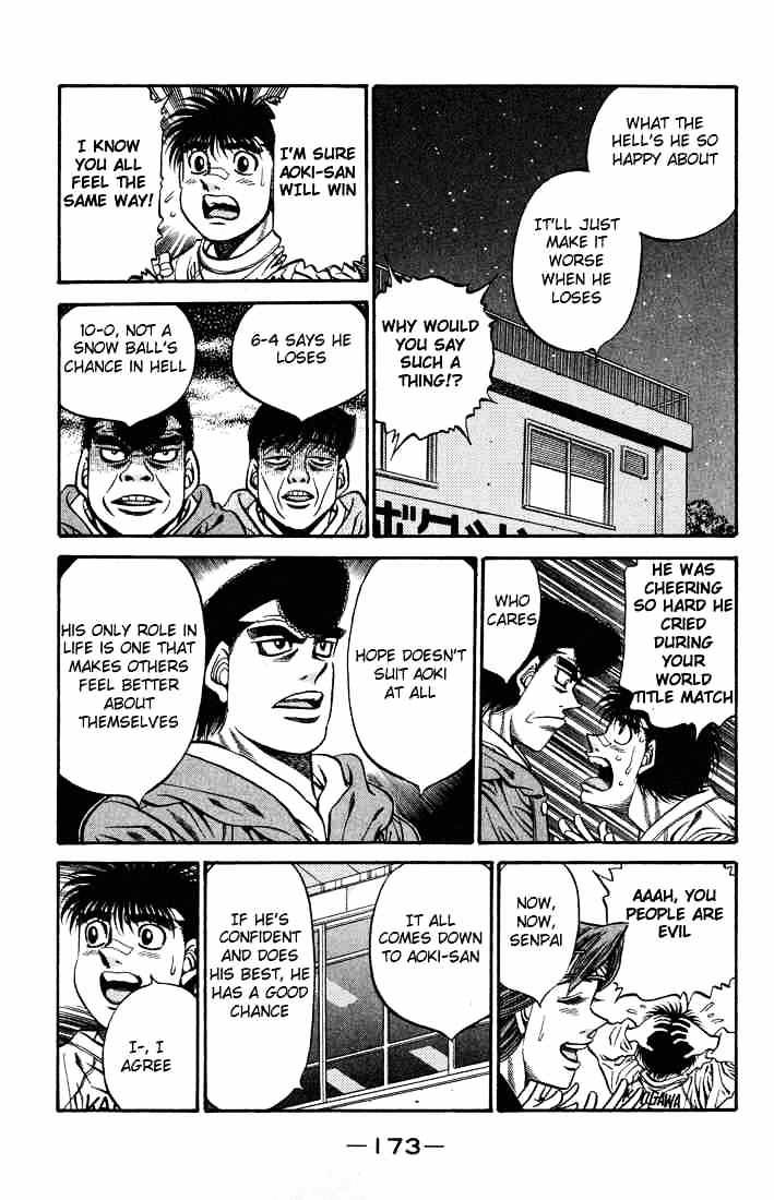 Hajime no Ippo: Fighting Spirit, Chapter 442 image 09